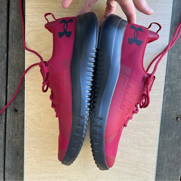 Under Armour Men’s UA Tr96 Running Training Shoes 3021296 Red Sz 8.5 - Picture 9 of 15